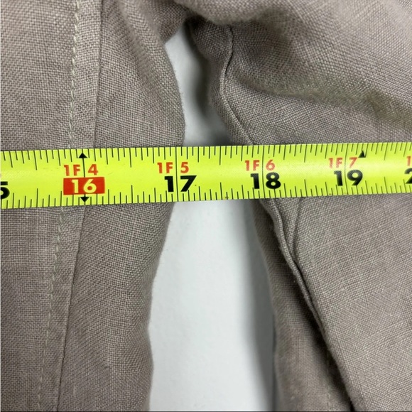 Poetry Womens 100% Linen Blazer Oversized Lagenlook Cotton Lined UK 6 US 2 - Picture 7 of 8